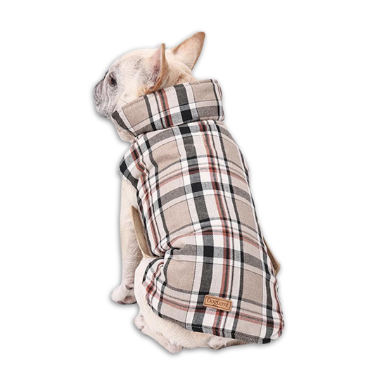 Checkered Dog Coat